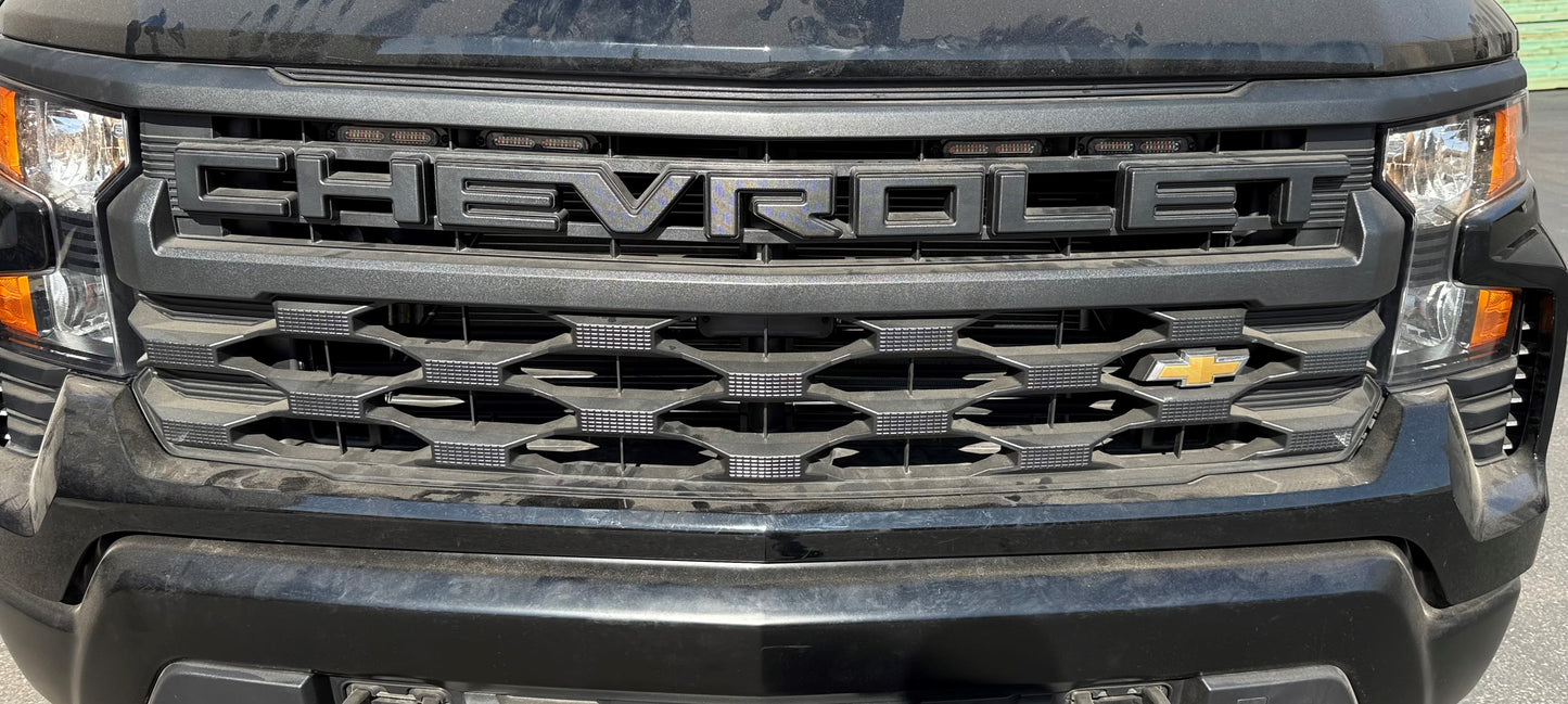 SILVERADO 1500 WHELEN T-SERIES QUAD GRILLE BRACKETS