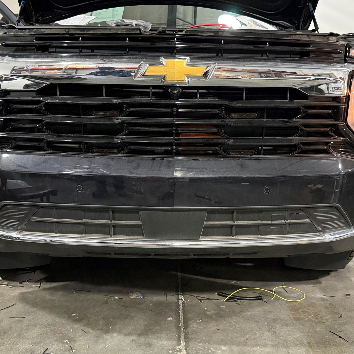 2025 CHEVY TAHOE WHELEN T-SERIES LOWER GRILLE BRACKET