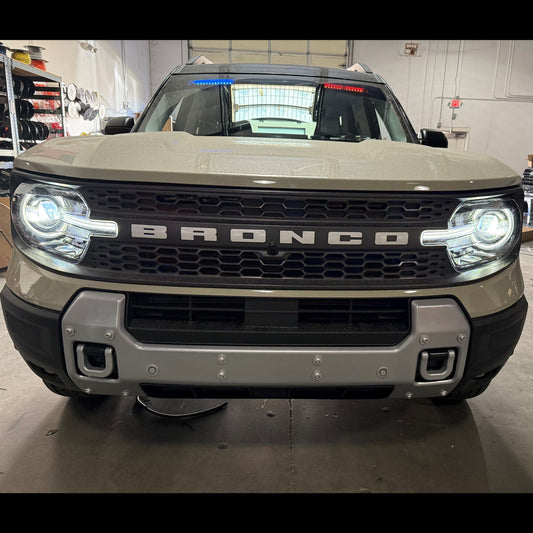 FORD BRONCO SPORT WHELEN MEGA T FRONT VISOR KIT