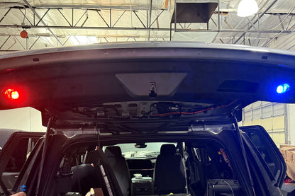 CHEVY TAHOE WHELEN VXE HATCH MOUNTS