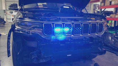 Jeep Wagoneer Whelen T-Series Quad Grille Bracket